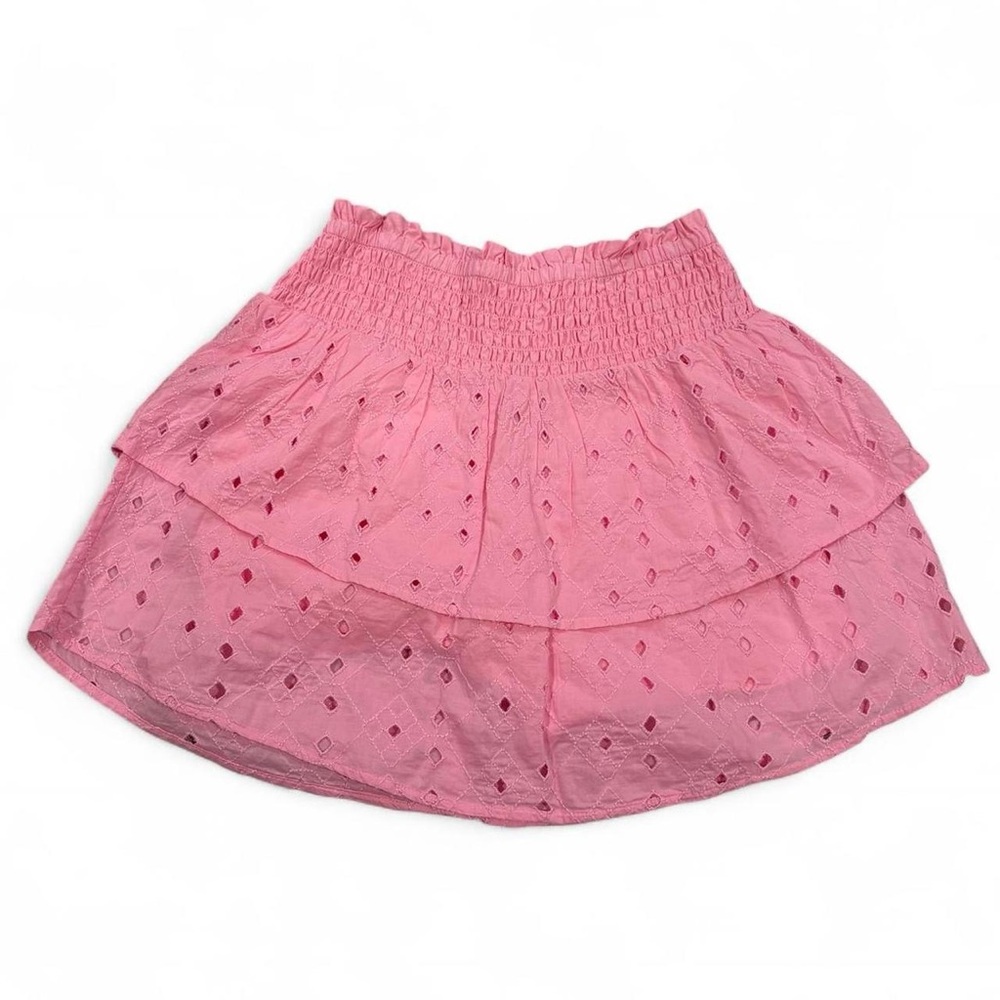 NEW Abercrombie Kids Tiered Peasant Eyelet Skirt